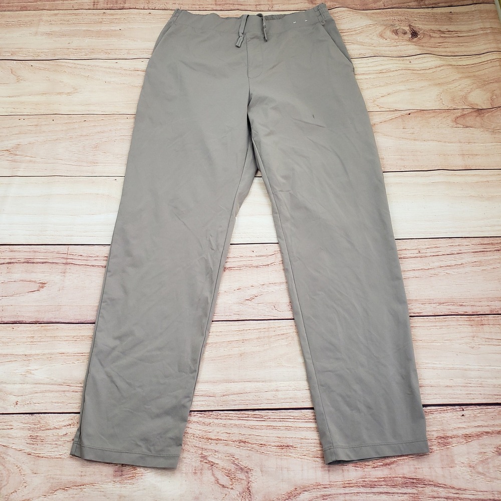 Uniqlo Pants Mens Large Beige Outdoor Golf Golfing Lightweight Casual 31x30